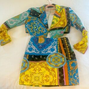 2 piece jacket and skirt